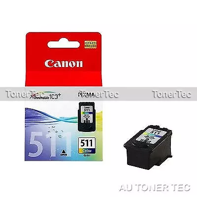 Canon Genuine CL511 FINE COLOUR Ink->MP240/MP480/MP280/MP282/MP495/MX410/MX420 • $31.78